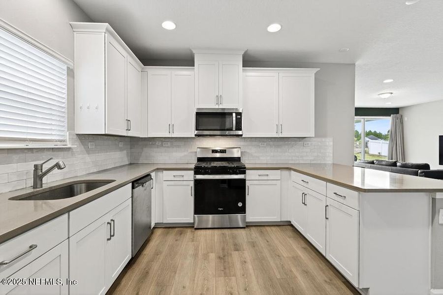 Furnished interior view inside a new home in Silver Landing at SilverLeaf, St. Augustine (Image 11).