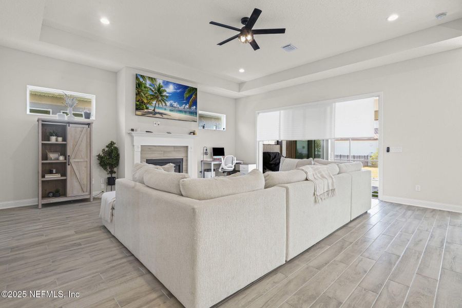 Furnished interior view inside a new home in Tamaya, Jacksonville (Image 18).