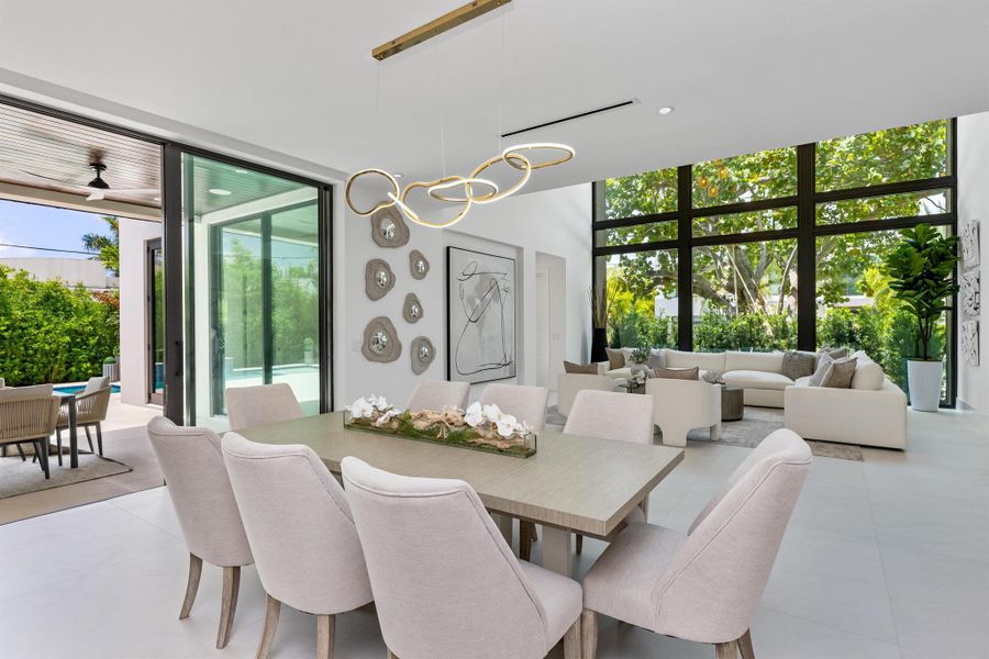 Furnished interior view inside a new home in , Boca Raton (Image 55). Furnished interior view inside a new home in , Boca Raton (Image 55).