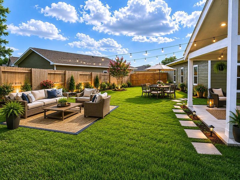 Backyard STAGED