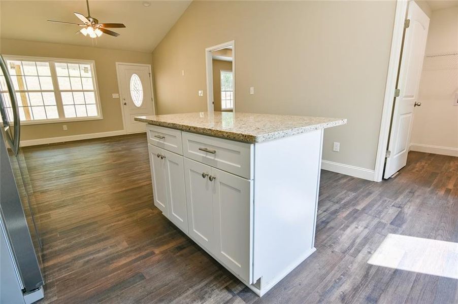 Furnished interior view inside a new home in , Dahlonega (Image 9).