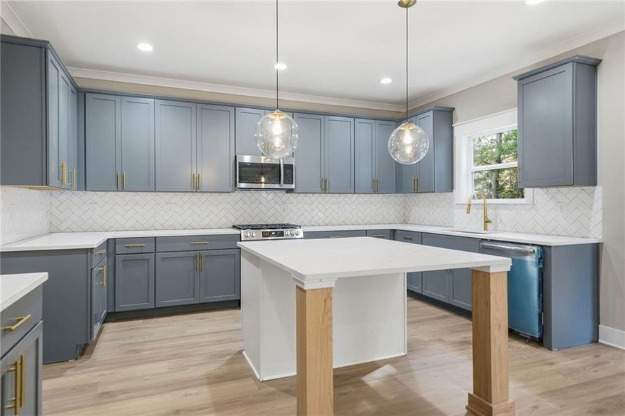 Furnished interior view inside a new home in , Canton (Image 6).