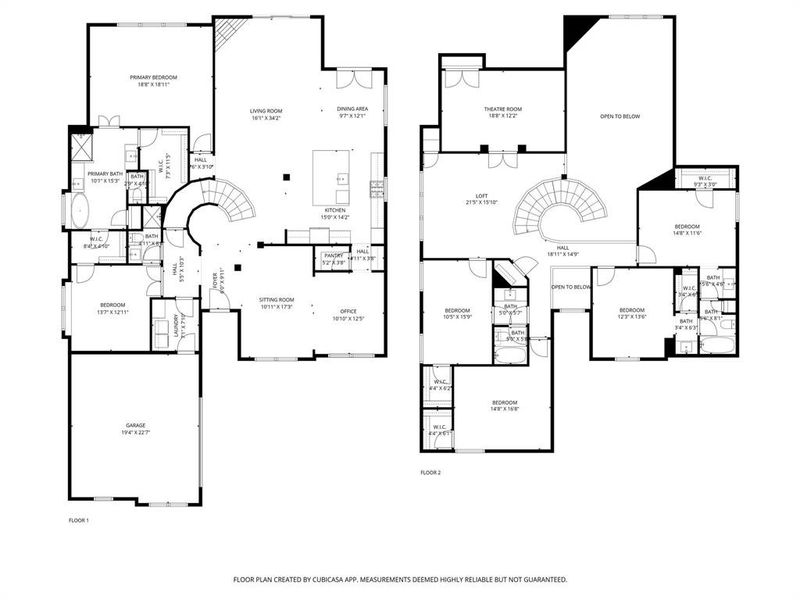 2D floor plan layout of this home in Cambridge Estates, Prosper, TX (Image 5). 2D floor plan layout of this home in Cambridge Estates, Prosper, TX (Image 5).