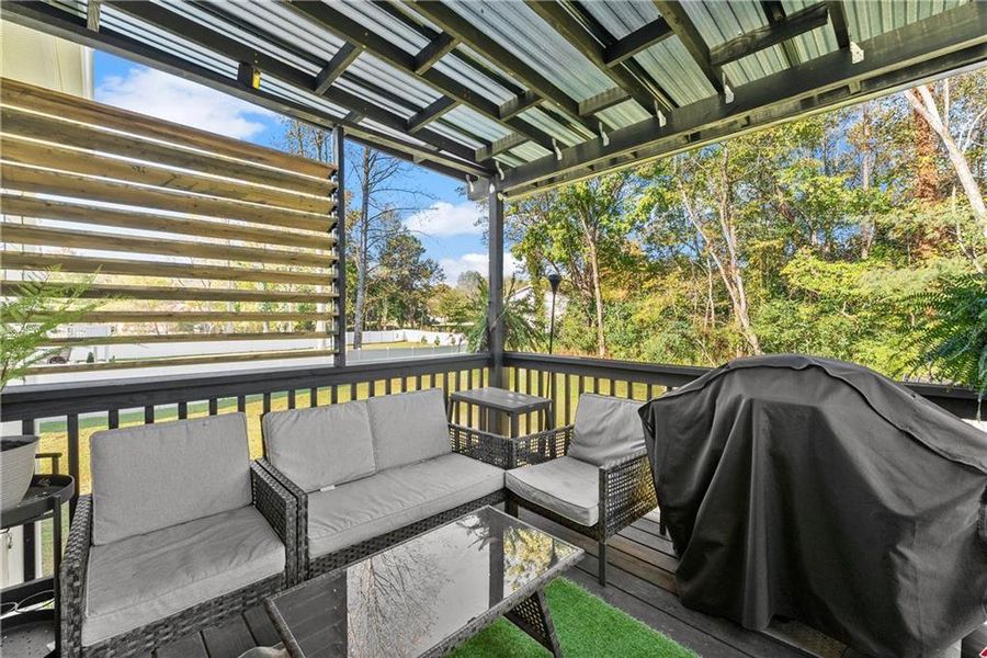 Exterior details and patio area of a home in , Cleveland (Image 23).