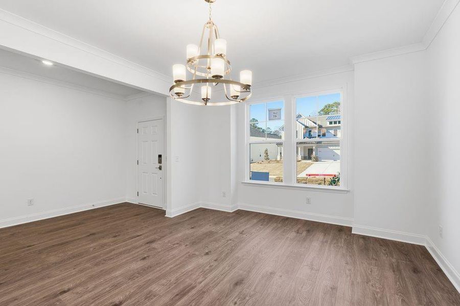 Spacious, unfurnished interior of a new home in Reserve at Hickory Walk, Kennesaw (Image 31).