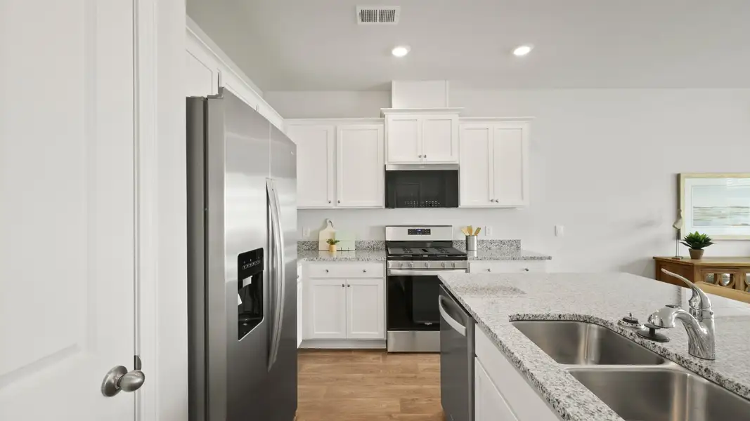 Furnished interior view inside a new home in McKenzie Gardens, Brunswick (Image 5).