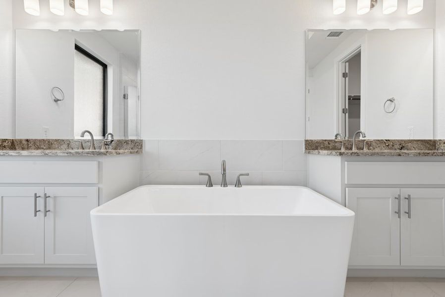 Furnished interior view inside a new home in Riverstone, Georgetown (Image 12).