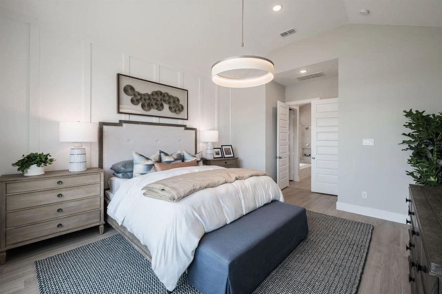 Furnished interior view inside a new home in , Fulshear (Image 3).