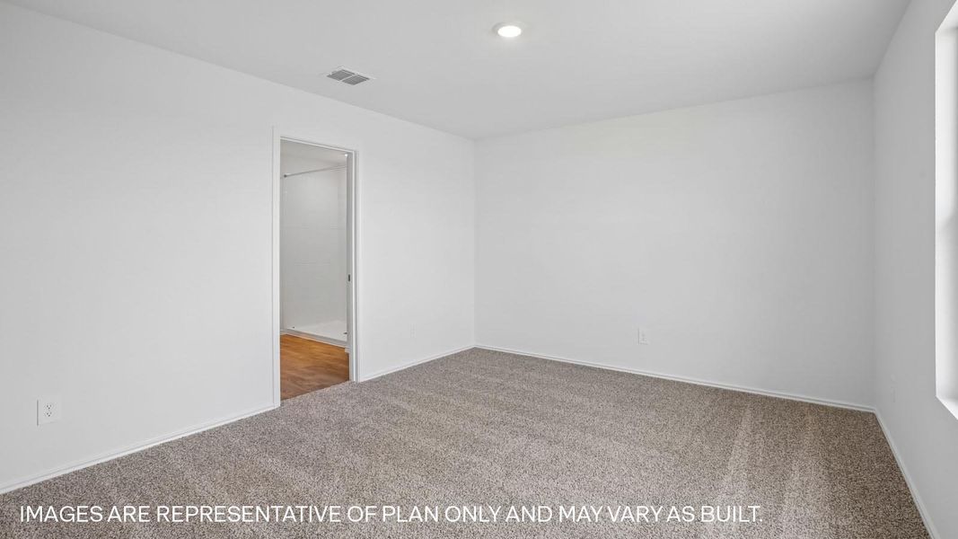 Spacious, unfurnished interior of a new home in Prairie Lakes, Buda (Image 17).