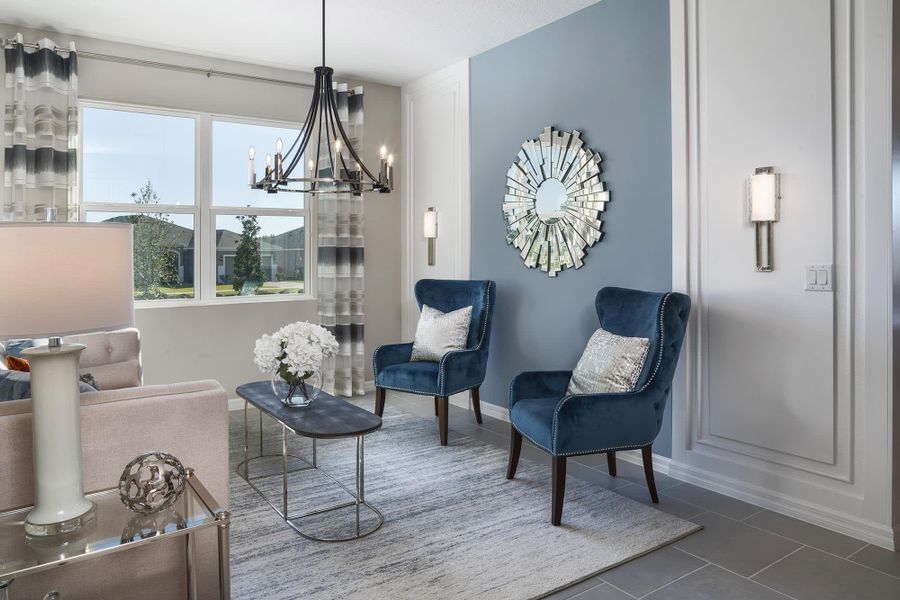 Living Room | Kensington Flex | New Homes in Florida by Landsea Homes