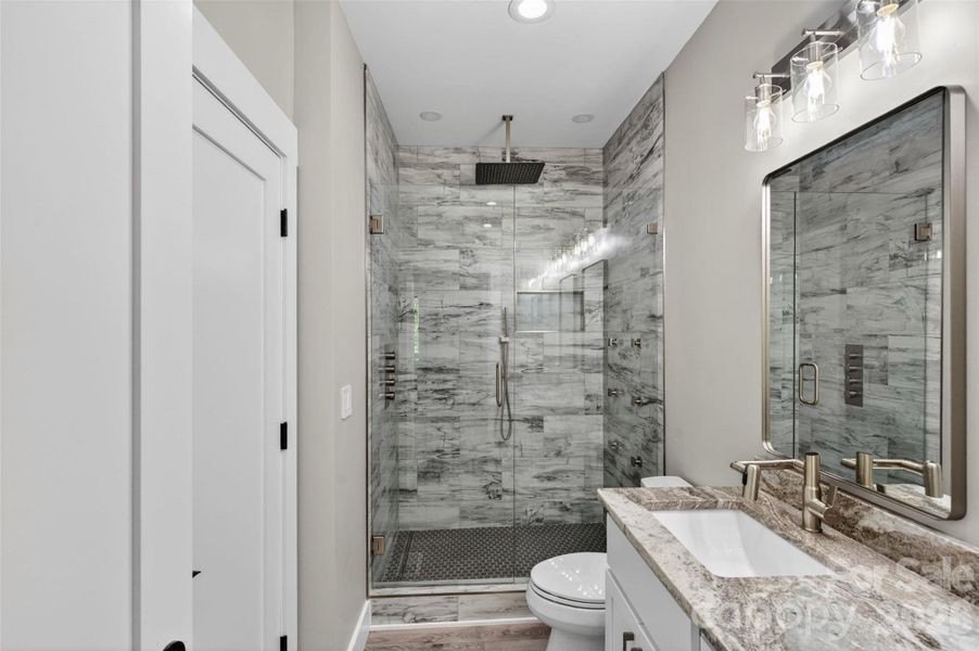 Furnished interior view inside a new home in , Asheville (Image 15).