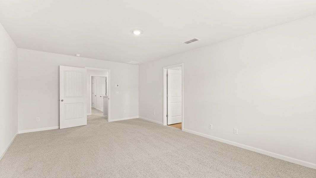 Representative unfurnished interior of a home built from the Hayden by D.R. Horton in Sheffield Highlands, Dallas (Image 22). Representative unfurnished interior of a home built from the Hayden by D.R. Horton in Sheffield Highlands, Dallas (Image 22).