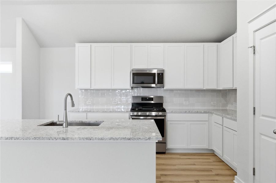 Furnished interior view inside a new home in Infinity Square, Kyle (Image 10).