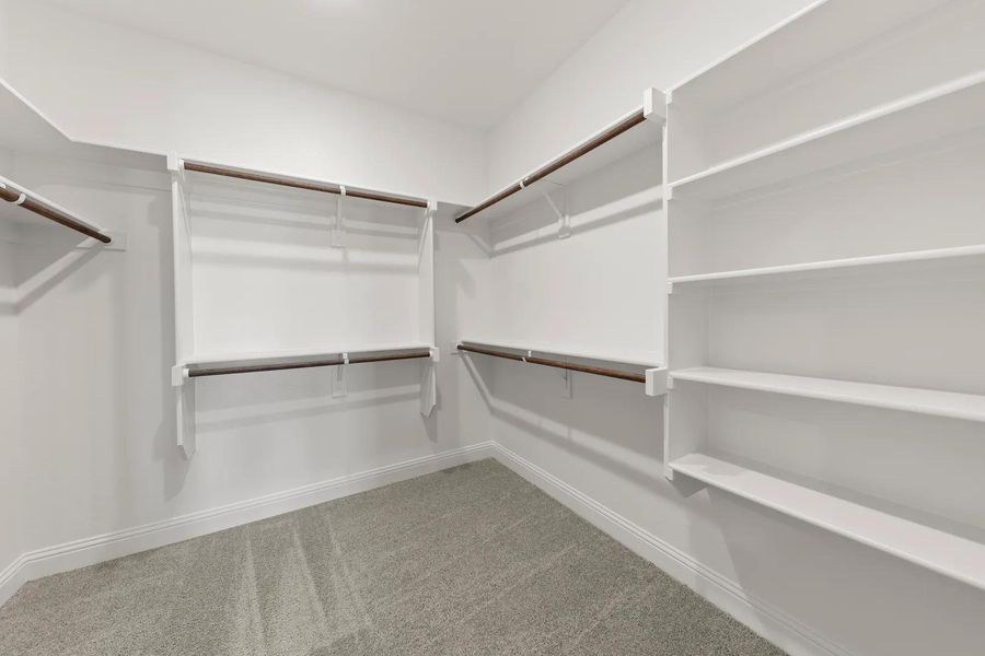 The Cyrus A Primary Suite Bedroom Closet The Cyrus A Primary Suite Bedroom Closet