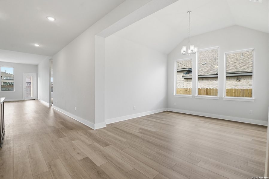 Spacious, unfurnished interior of a new home in Legacy at Lake Dunlap, New Braunfels (Image 16).