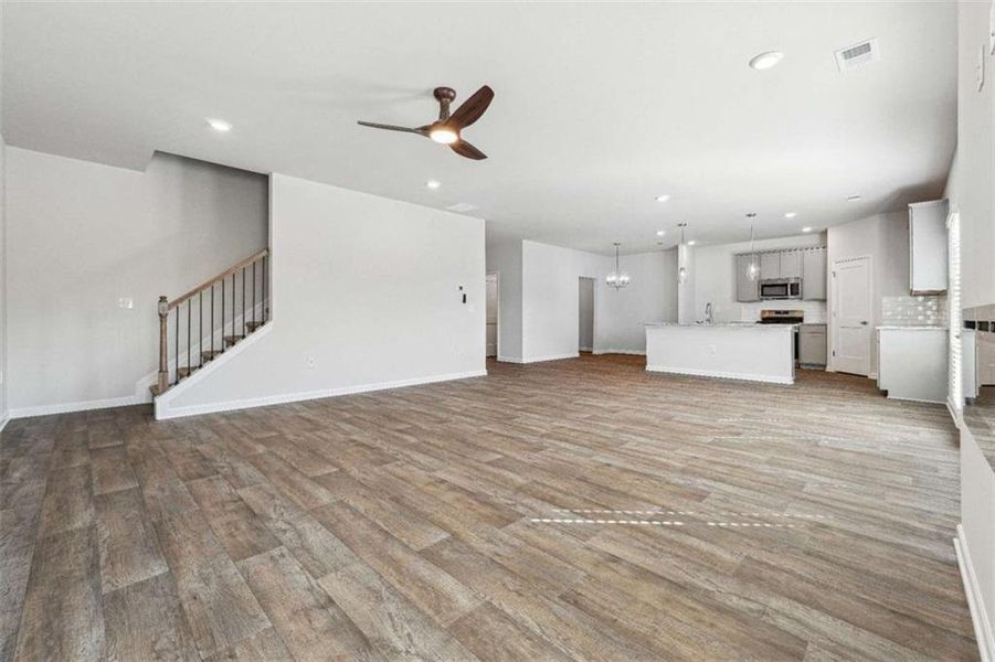 Spacious, unfurnished interior of a new home in Conner Springs, Social Circle (Image 19).