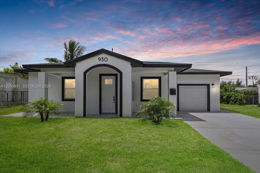 Front exterior of a new home in , West Palm Beach, FL, highlighting curb appeal (Image 24).