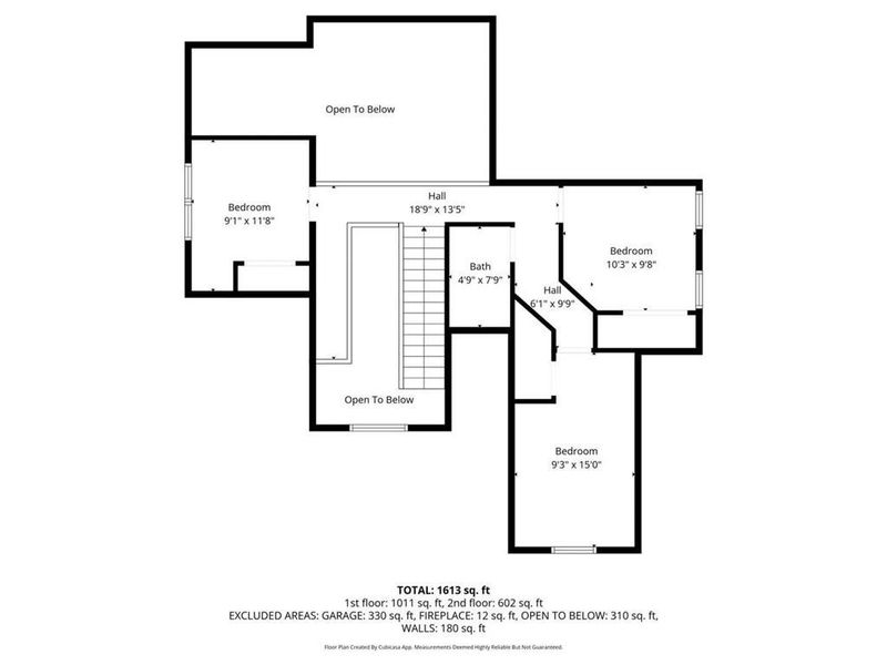 2D floor plan layout of this home in , Conyers, GA (Image 6).