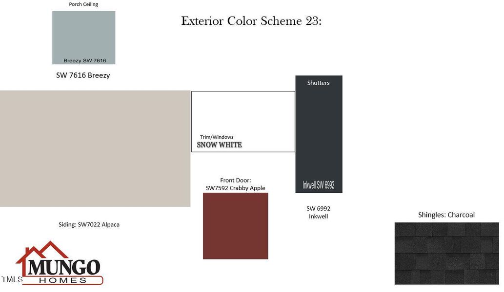 404 KF FM - Exterior Color Scheme