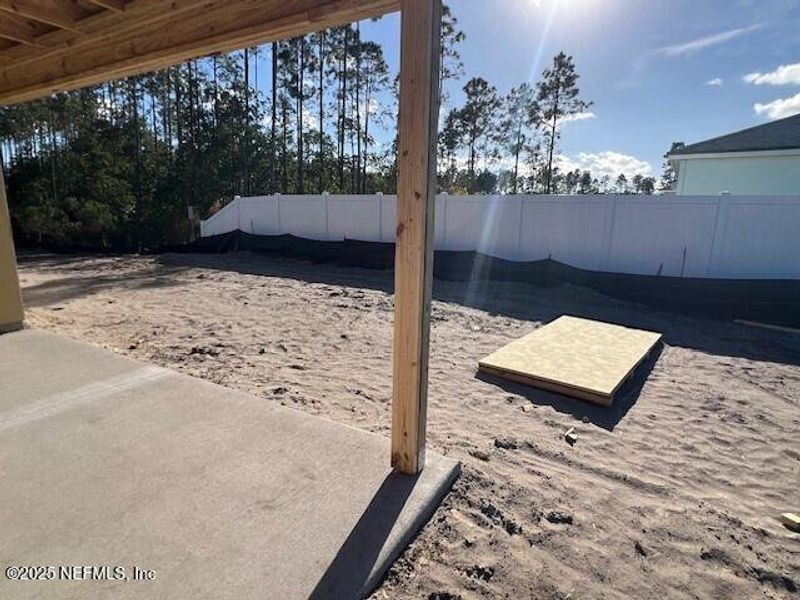 In-progress construction of a new home in Sawmill Branch, Palm Coast, FL (Image 9).
