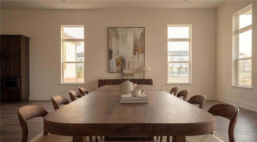 Furnished interior view inside a new home in , Montverde (Image 15). Furnished interior view inside a new home in , Montverde (Image 15).