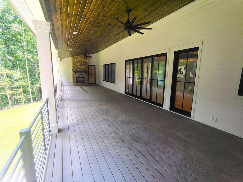 Exterior details and patio area of a home in , Ball Ground (Image 19). Exterior details and patio area of a home in , Ball Ground (Image 19).