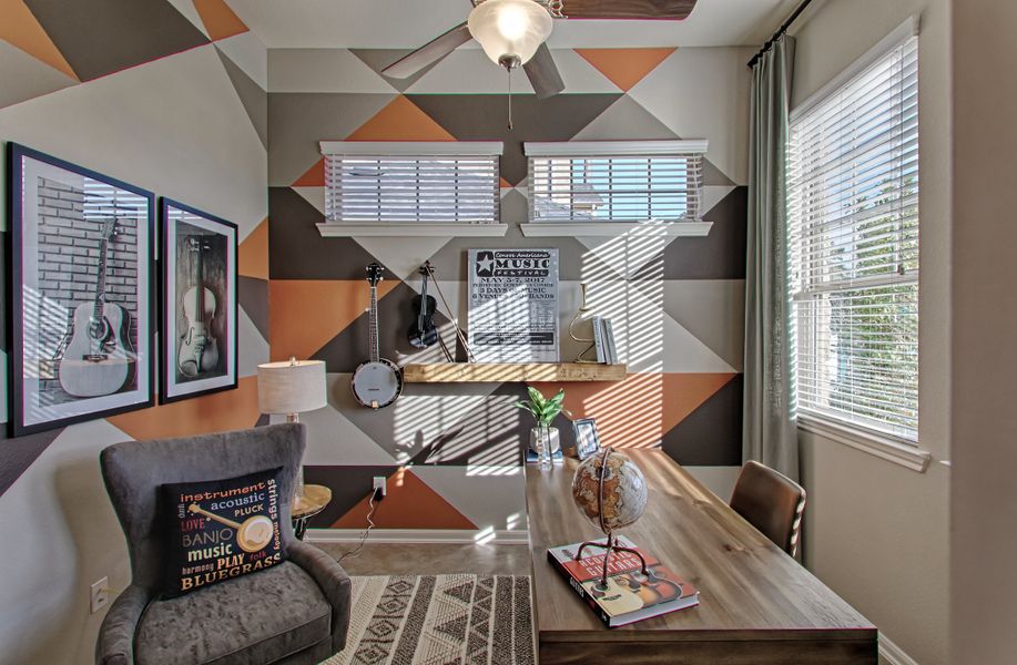 Furnished interior view inside a new home in Attwater, Waller (Image 5).