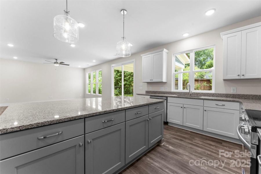 Furnished interior view inside a new home in , Gastonia (Image 8).
