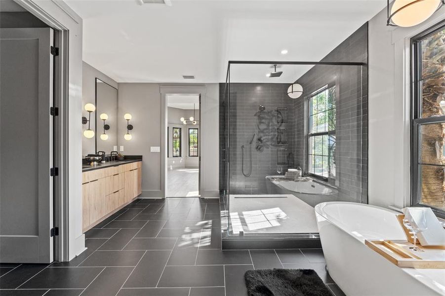 Furnished interior view inside a new home in , Tampa (Image 8).