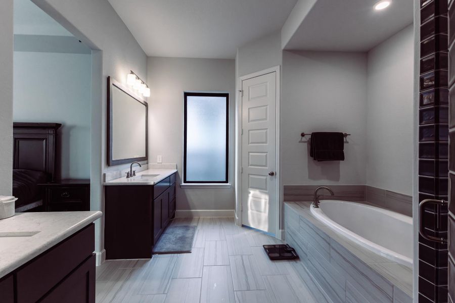 Furnished interior view inside a new home in Audubon, Magnolia (Image 28).