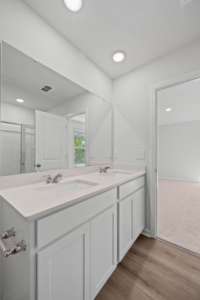 Furnished interior view inside a new home in Grand Arbor, Blythewood (Image 2). Furnished interior view inside a new home in Grand Arbor, Blythewood (Image 2).