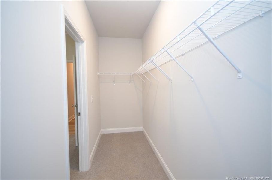 One of two closets in the primary