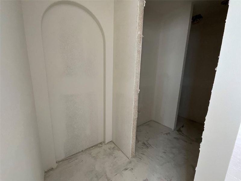 Entry to Powder Bath