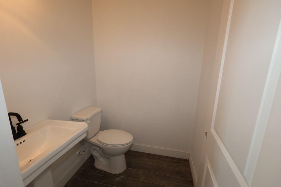 Half bath - still under construction!