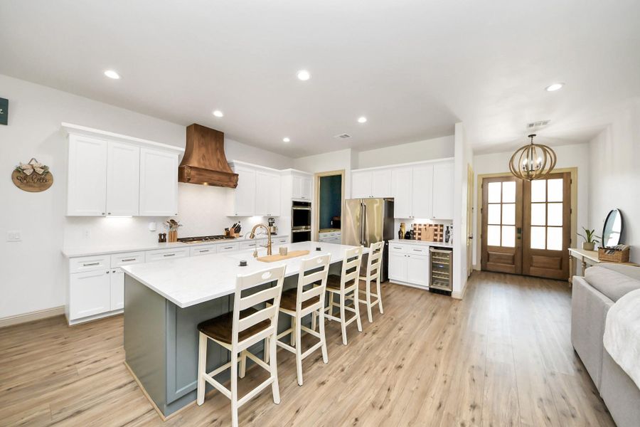 Furnished interior view inside a new home in , Magnolia (Image 7).