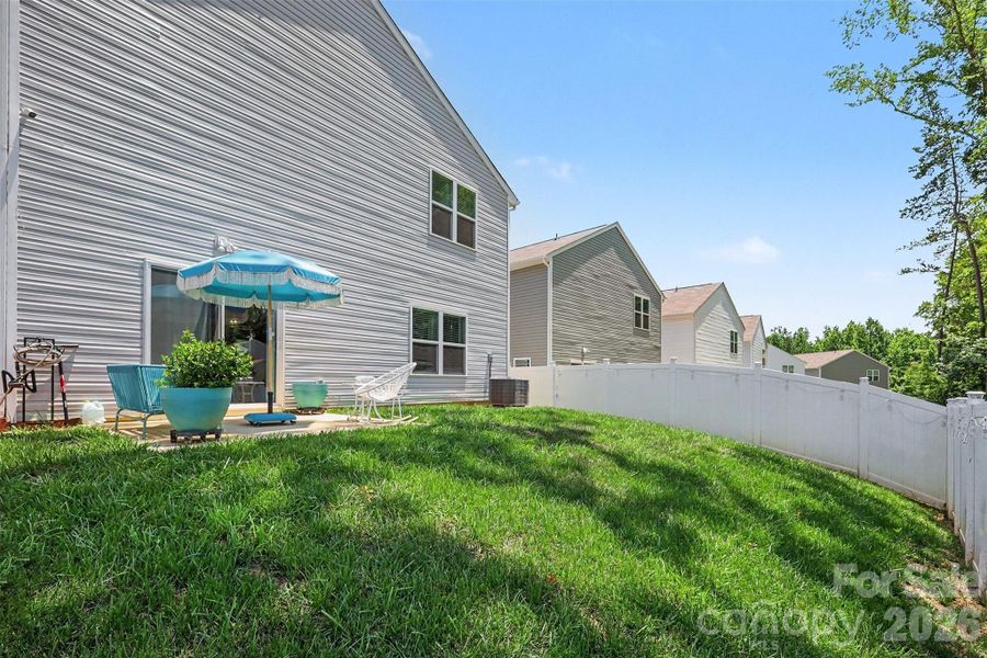 Exterior details and patio area of a home in StoneyGreen Homes, Charlotte (Image 24).