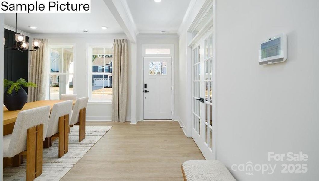 Furnished interior view inside a new home in Westport, York (Image 16).