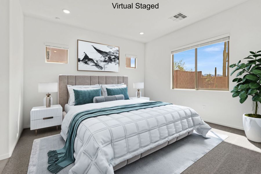 Furnished interior view inside a new home in Saguaro Reserve II, Marana (Image 7).