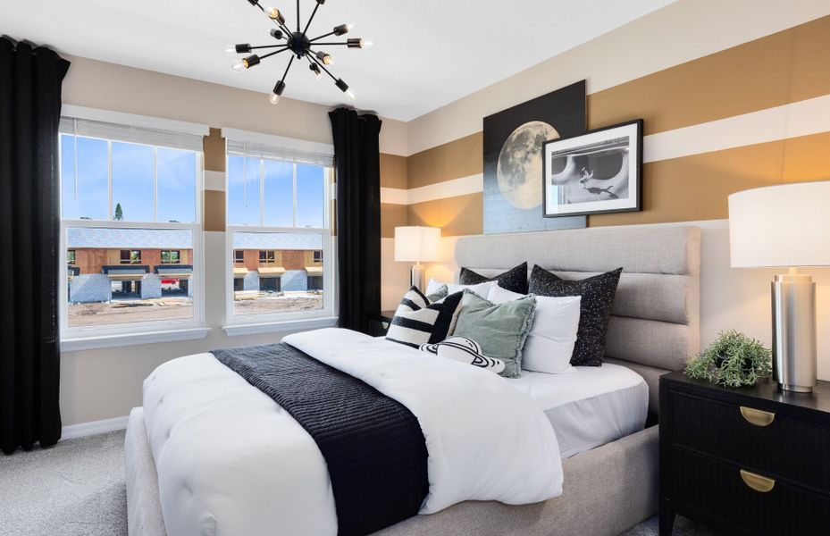 Furnished interior view inside a new home in Harbor Square, Palm Bay (Image 20).