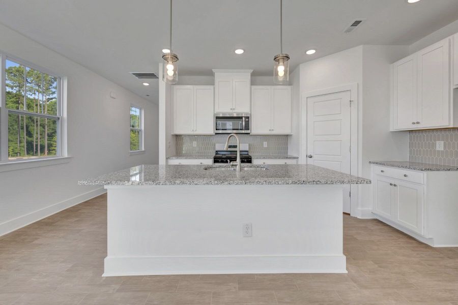 Furnished interior view inside a new home in Powell, Angier (Image 13).