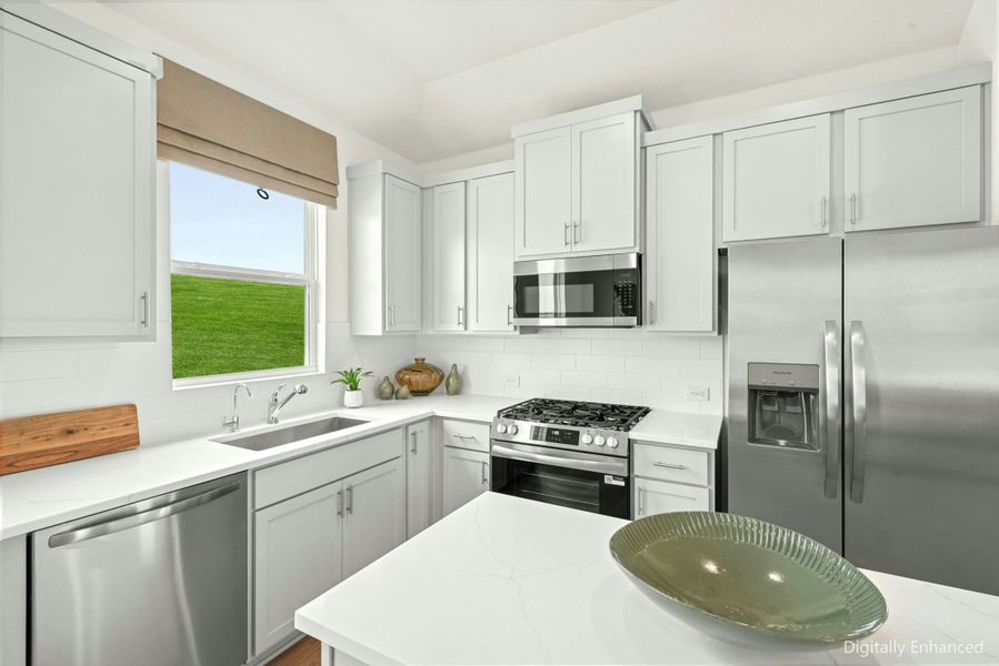 Representative furnished interior of a home built from the Bluebonnet by Scott Felder Homes in Mayfair, New Braunfels (Image 19). Representative furnished interior of a home built from the Bluebonnet by Scott Felder Homes in Mayfair, New Braunfels (Image 19).