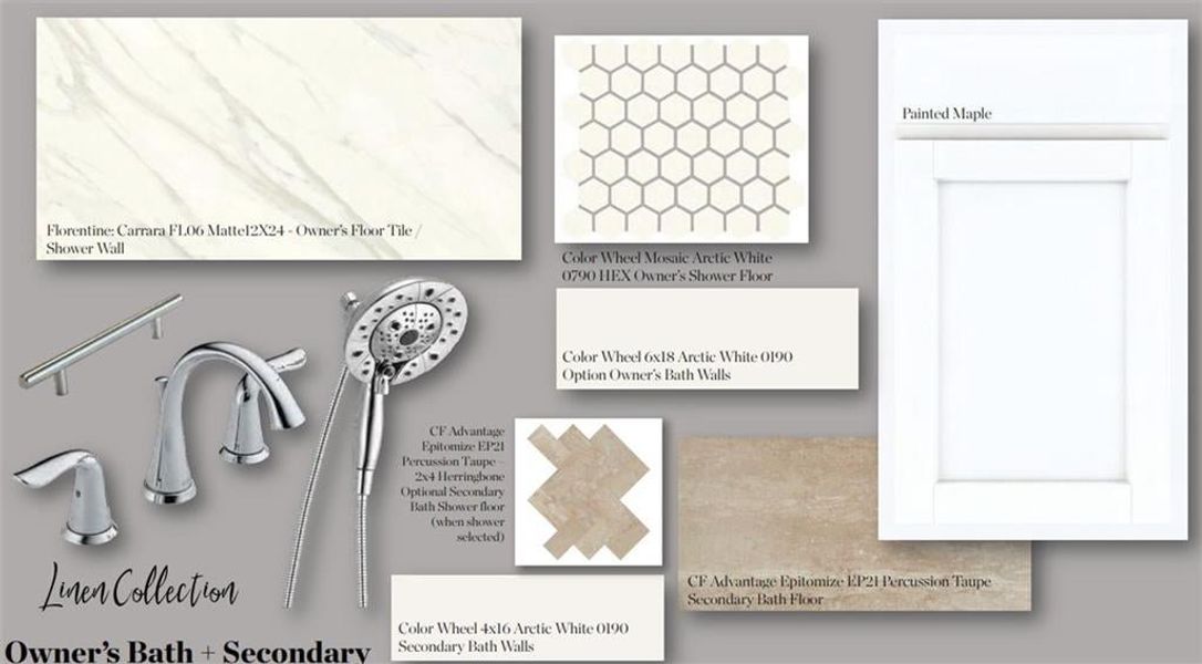 Warm Linen Design Collection - Bathroom Selections