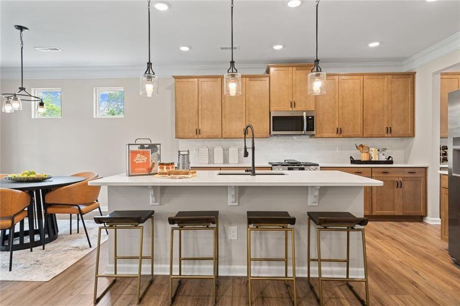 Furnished interior view inside a new home in Sagebrook, Powder Springs (Image 26).