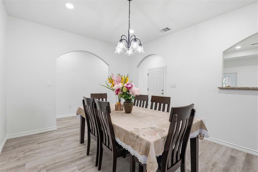 Furnished interior view inside a new home in , Mount Pleasant (Image 11).