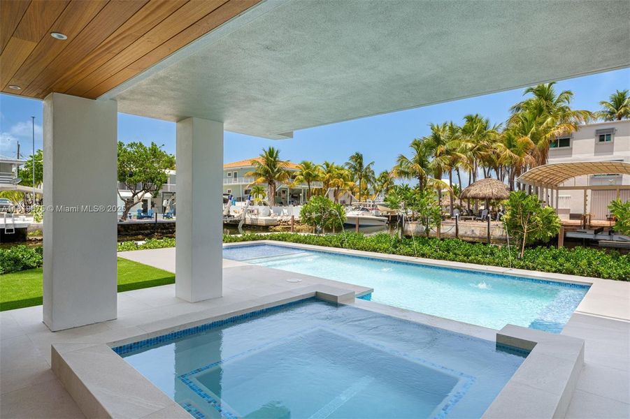 Exterior details and patio area of a home in , Key Largo (Image 19). Exterior details and patio area of a home in , Key Largo (Image 19).