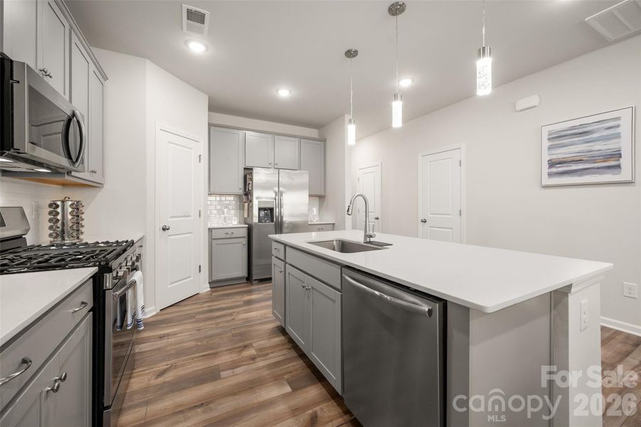 Furnished interior view inside a new home in , Fort Mill (Image 5).