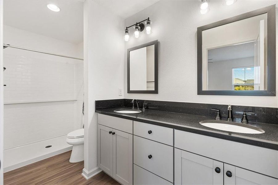 Furnished interior view inside a new home in , The Villages (Image 11).