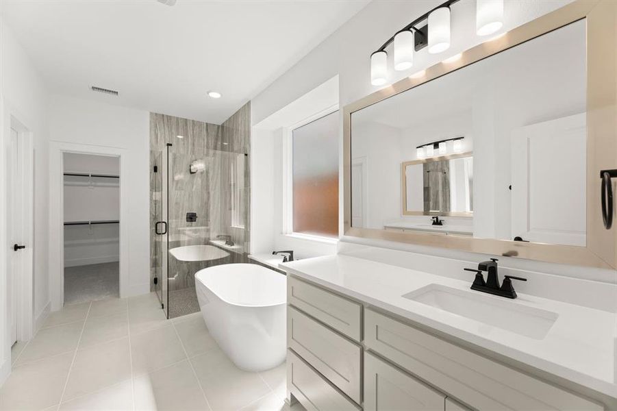 Furnished interior view inside a new home in Inspiration, Lucas (Image 11).