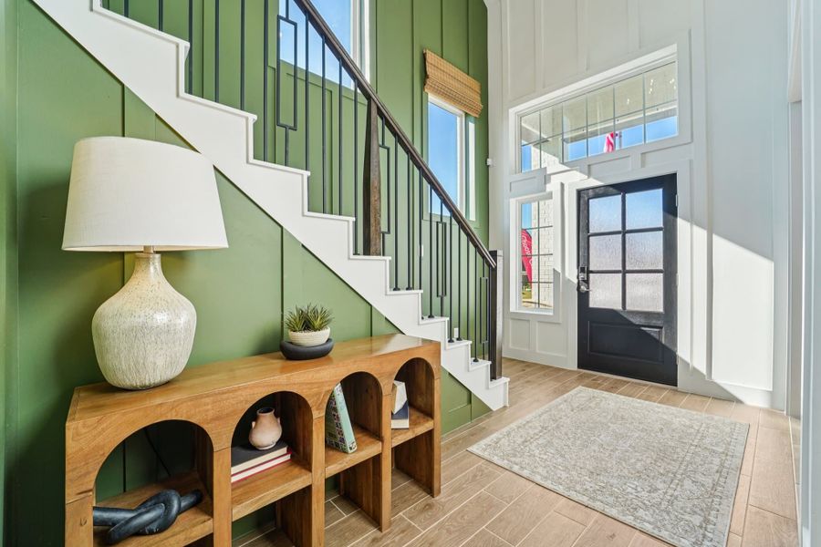 Furnished interior view inside a new home in Emory Glen, Magnolia (Image 7).