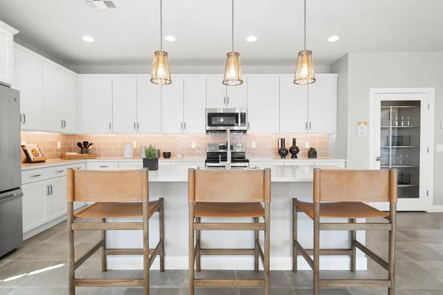 Furnished interior view inside a new home in Meridian, Queen Creek (Image 5).